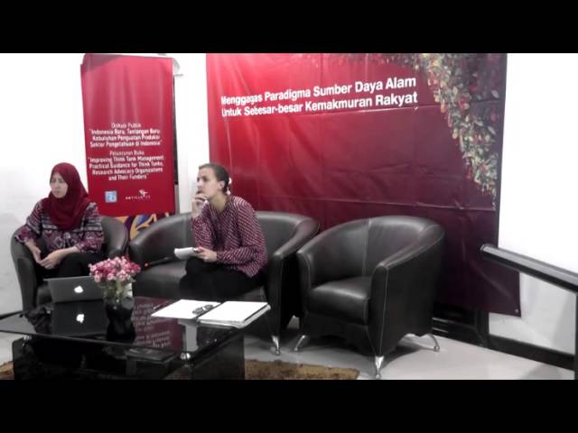 FKP 2015 (Part 2) A Political Economy of Recentralization in Indonesia’s Resource Sectors