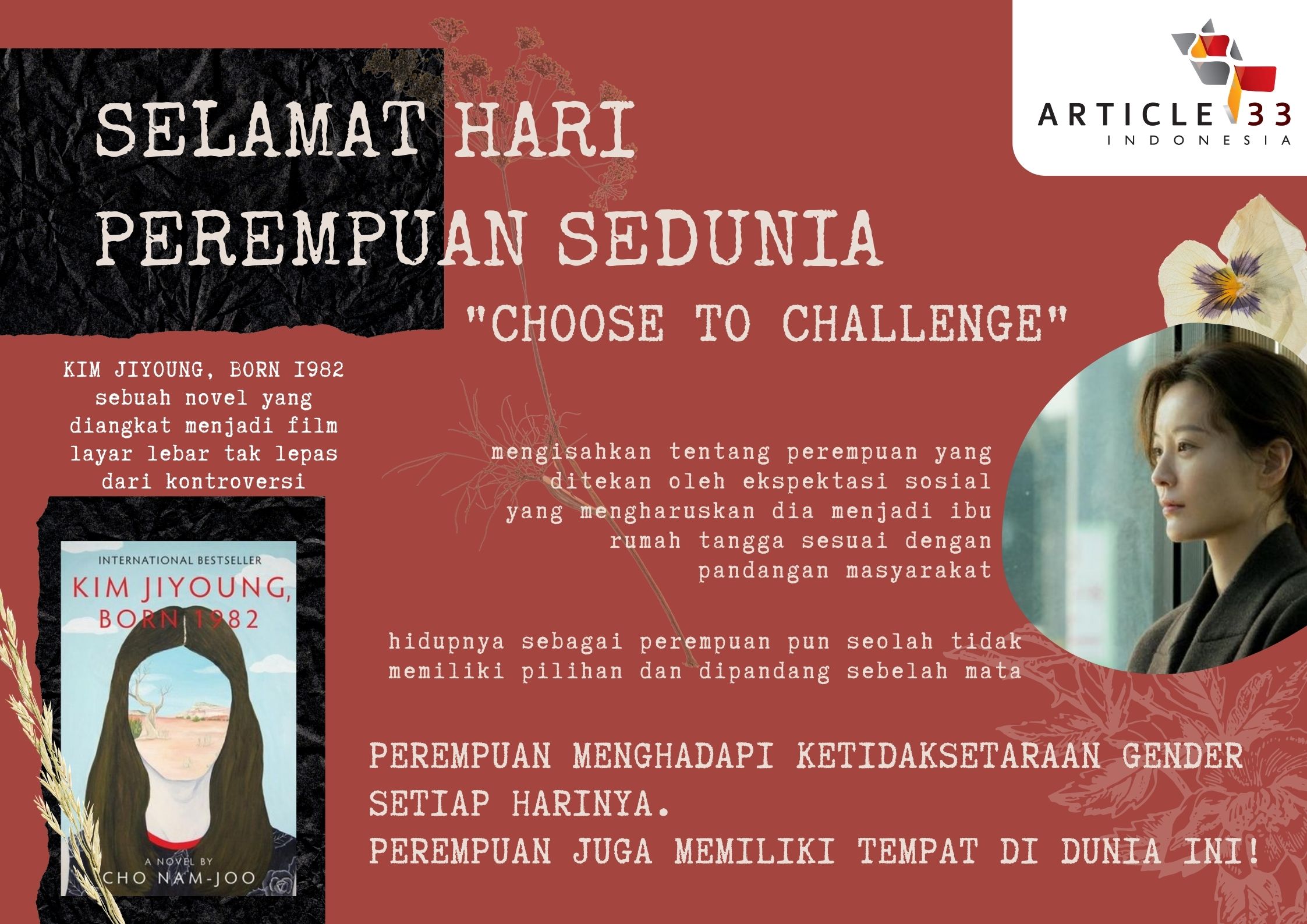 SELAMAT HARI PEREMPUAN SEDUNIA