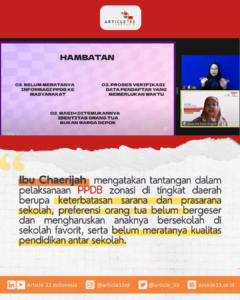 Hasil Kegiatan FKP Seri 1: "PPDB, Bisakah Memeratakan Kualitas Pendidikan?"