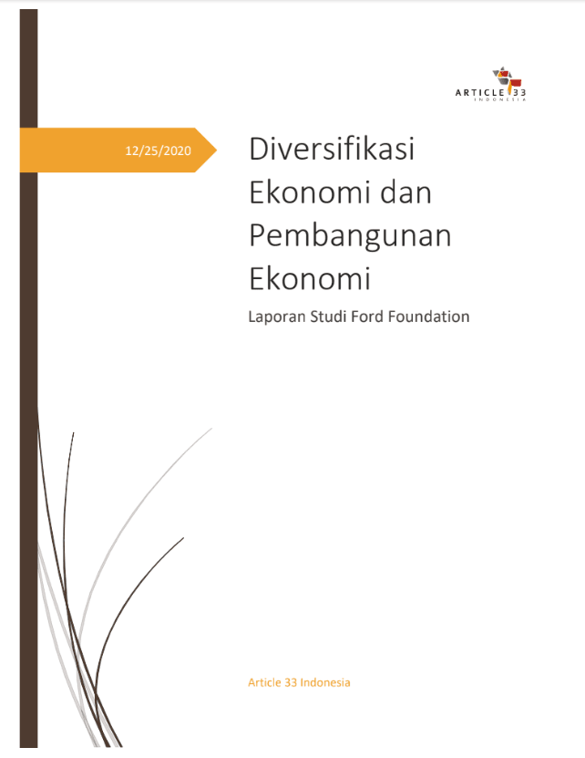 Diversifikasi Ekonomi dan Pembangunan Ekonomi