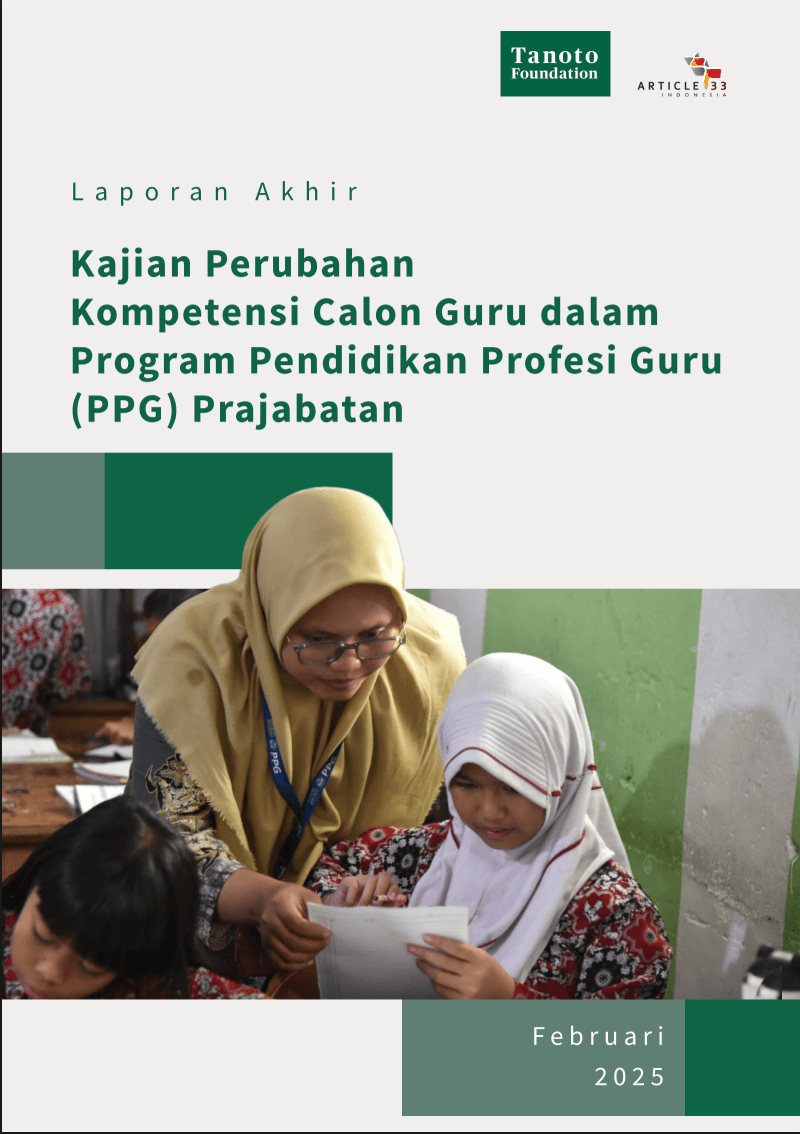 Kajian Perubahan Kompetensi Calon Guru dalam Program Pendidikan Profesi Guru (PPG) Prajabatan