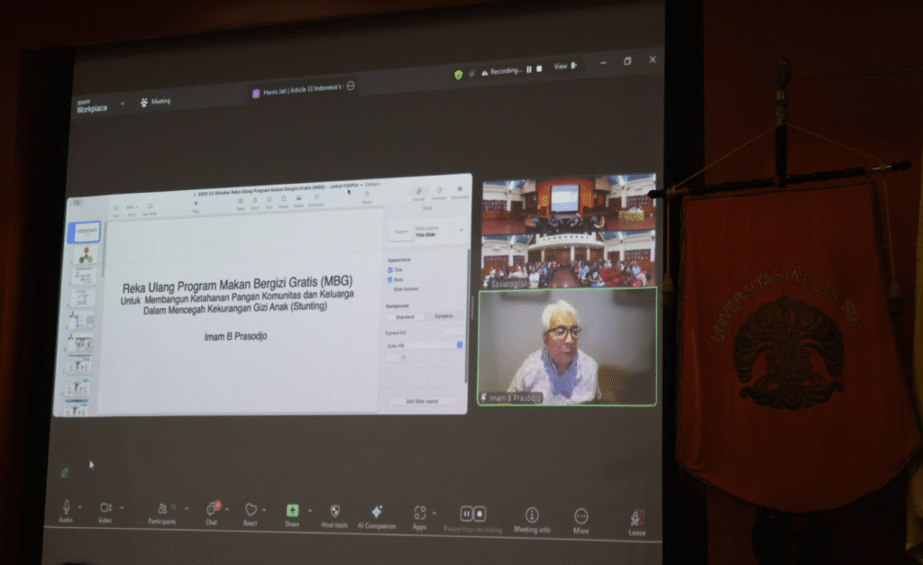 [Siaran Pers] Seminar Nasional "Makan Bergizi Gratis: Berbasis Negara atau Masyarakat?"