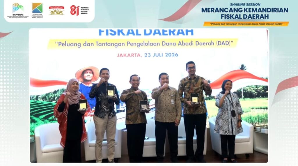 Bappenas Sharing Session: Merancang Kemandirian Fiskal Daerah “Peluang dan Tantangan Pengelolaan Dana Abadi Daerah (DAD)”