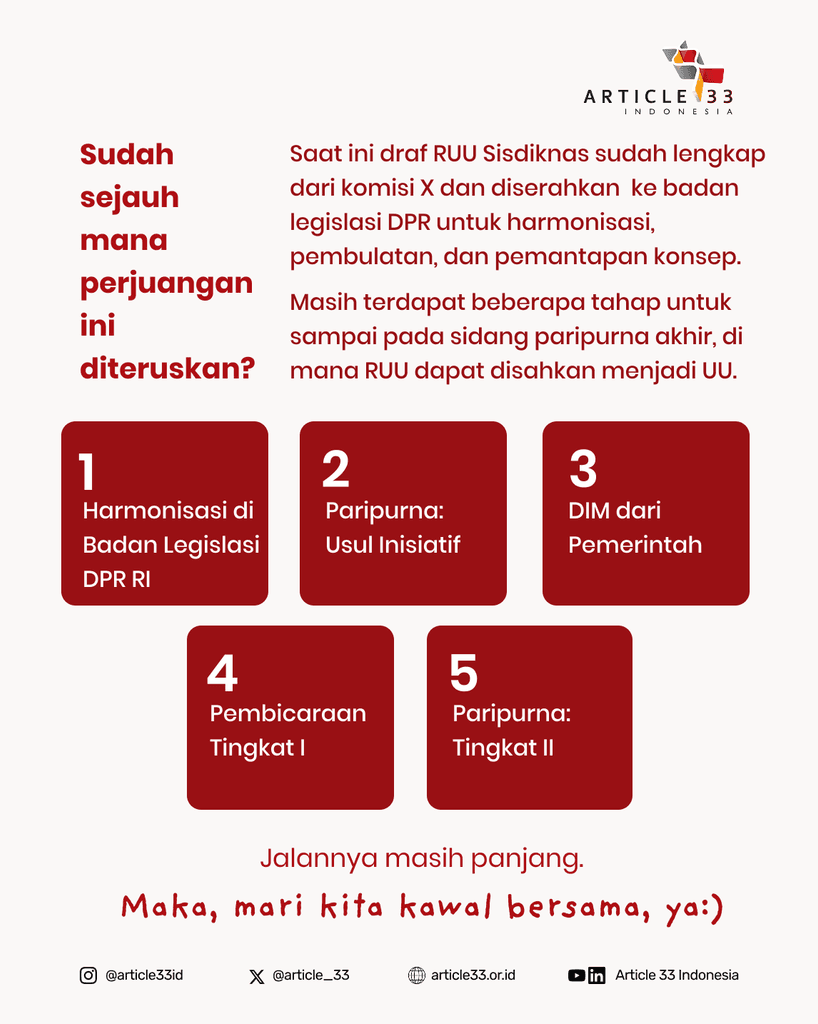 Di Balik Satu Anak yang Bersekolah, Ada Satu Sistem yang begitu Besar