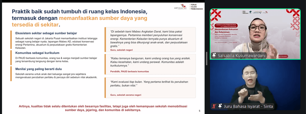 Menghubungkan Kemitraan, Menguatkan Ekosistem Pendidikan